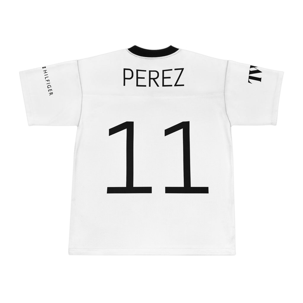 Cadillac Sergio Perez 11 Racing Football Jersey