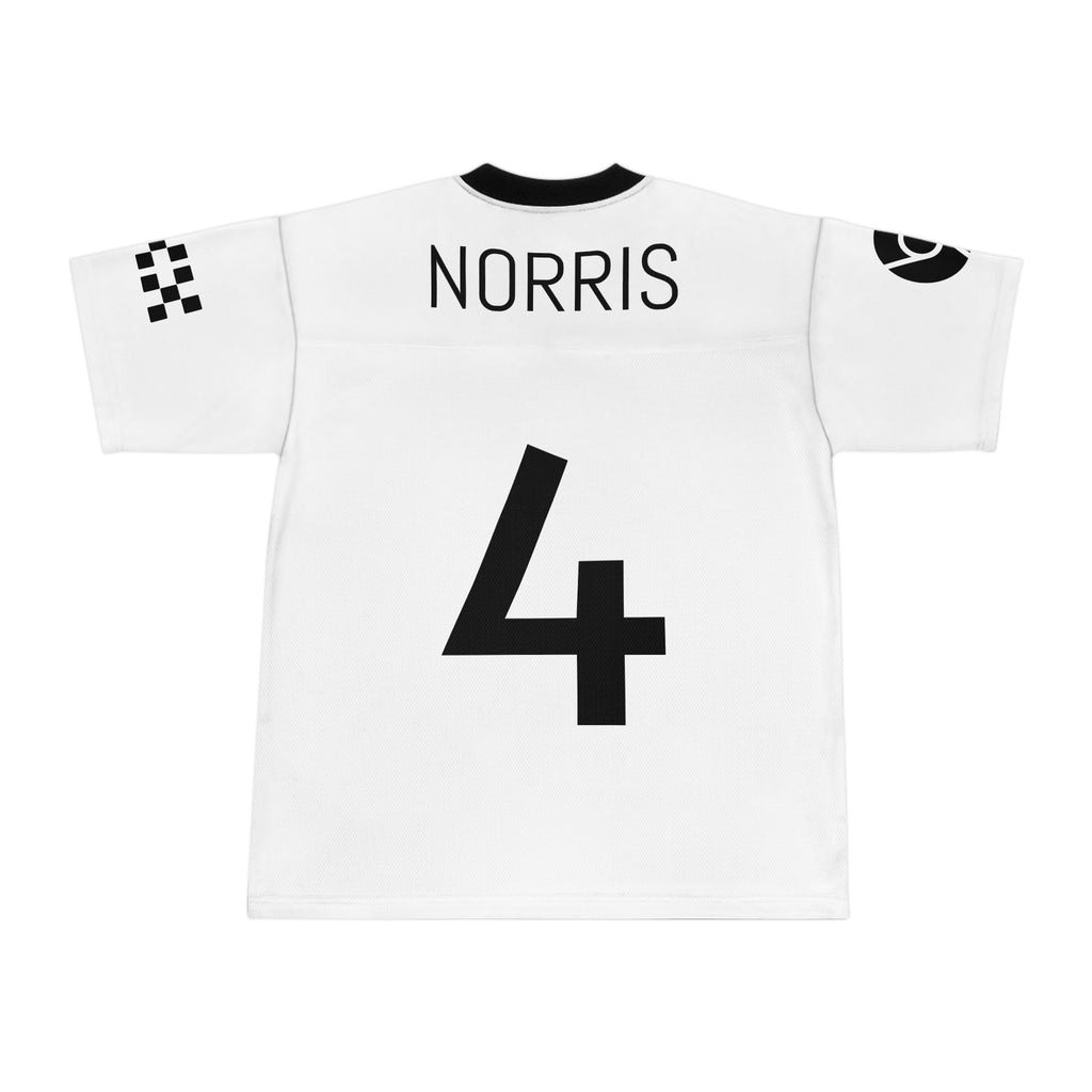 McLaren Lando Norris 4 Racing Football Jersey