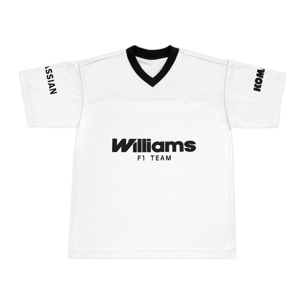 Williams Carlos Sainz 55 Racing Football Jersey