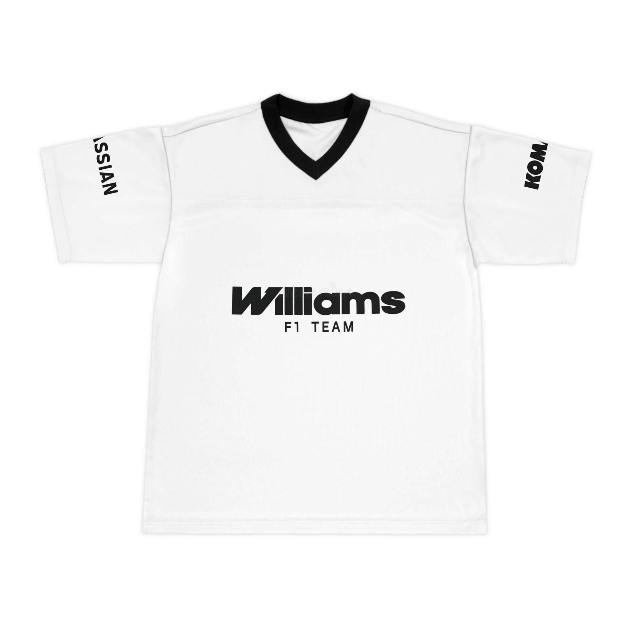 Williams Carlos Sainz 55 Racing Football Jersey