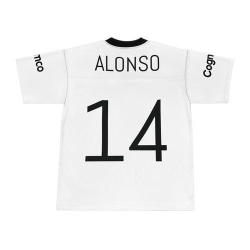 Aston Martin Fernando Alonso 14 Racing Football Jersey