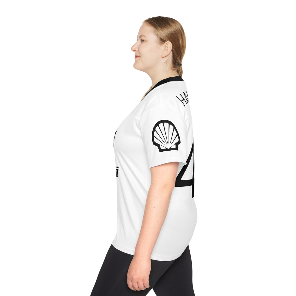 Ferrari Lewis Hamilton 44 Racing Football Jersey